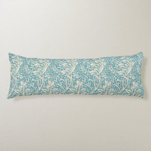 Vintage William Morris Arcadia Floral Seamless Body Pillow