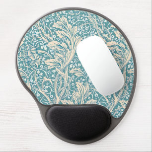 Vintage William Morris Arcadia Floral Seamless Gel Mouse Pad