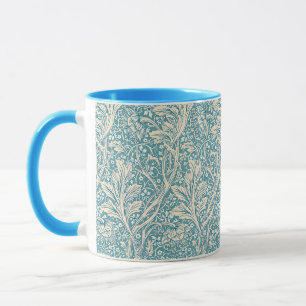 Vintage William Morris Arcadia Floral Seamless Mug