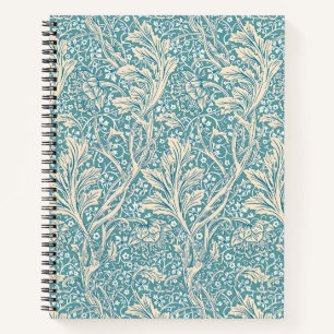 Vintage William Morris Arcadia Floral Seamless Notebook