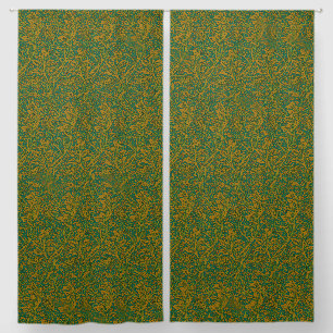 Vintage William Morris Arcadia Full Seamless Blackout Curtains