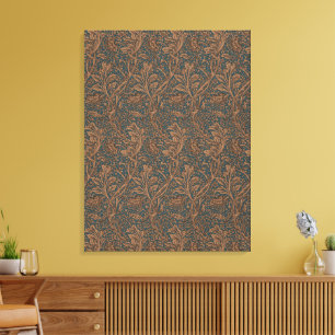 Vintage William Morris Arcadia Full Seamless Canvas Print