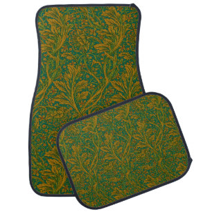Vintage William Morris Arcadia Full Seamless Car Floor Mat