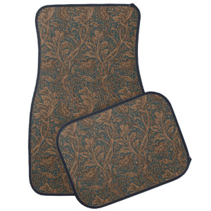Vintage William Morris Arcadia Full Seamless Car Floor Mat