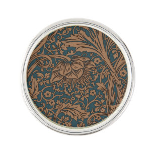 Vintage William Morris Arcadia Full Seamless Lapel Pin