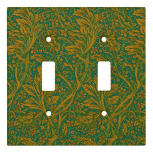 Vintage William Morris Arcadia Full Seamless Light Switch Cover