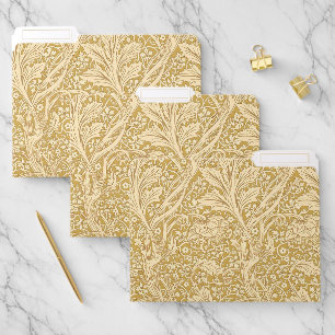 Vintage William Morris Arcadia Gold Seamless File Folder