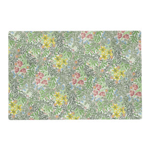 Vintage William Morris Bower Flowers Greenery Placemat