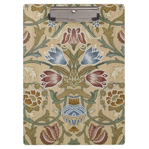 Vintage William Morris Brocade Floral Symmetrical Clipboard