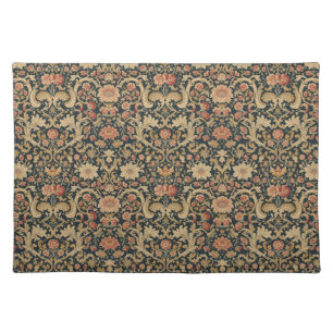 Vintage William Morris Bullerswood Carpet Floral  Cloth Placemat