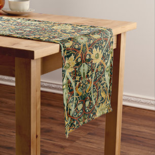 Vintage William Morris Bullerswood Carpet Long Table Runner