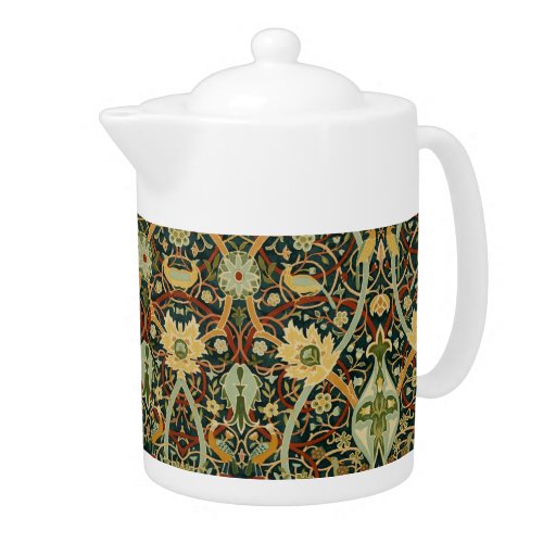Vintage William Morris Bullerswood Carpet   Teapot