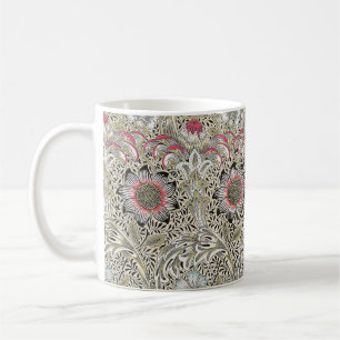 Vintage William Morris Corncockle Floral Pattern Coffee Mug