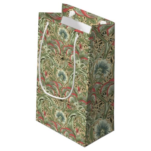 Vintage William Morris Corncockle Flowers Small Gift Bag