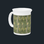Vintage William Morris Daffodil Floral Yellow      Beverage Pitcher<br><div class="desc">Decorating this product is Daffodil, a William Morris floral pattern designed in 1891 by his assistant John Henry Dearle. William Morris (1834 – 1896) was an English textile designer, poet novelist, translator, and social activist. He was a major contributor to the revival of traditional British textile arts and methods of...</div>