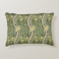 Vintage William Morris Daffodil Flowers Yellow