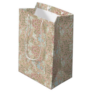 Vintage William Morris Floral Pattern Medium Gift Bag