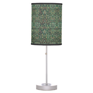 Vintage William Morris Flower Garden Table Lamp