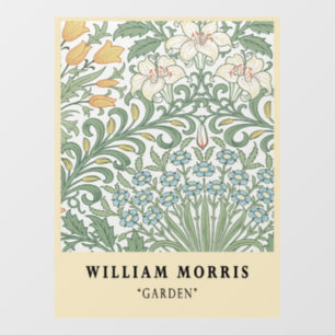 Vintage William Morris Garden  Exhibition Wall Decal