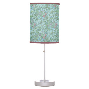 Vintage William Morris Golden Lily Table Lamp