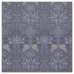 Vintage William Morris Honeycomb Floral Pattern Fabric