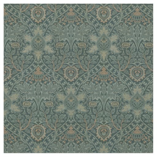 Vintage William Morris Ispahan Pattern Fabric