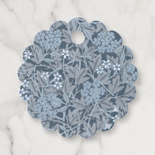 VINTAGE WILLIAM MORRIS JASMINE FAVOUR TAG