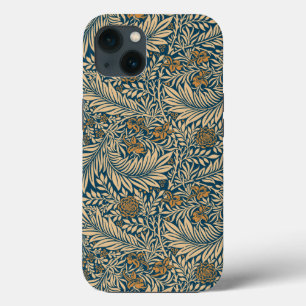 Vintage William Morris Larkspur Pattern iPhone 13 Case