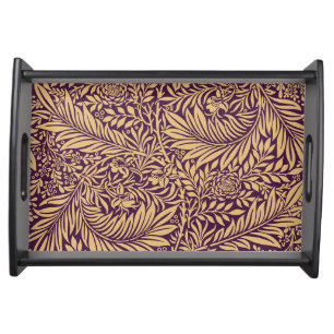 Vintage William Morris Larkspur Pattern Serving Tray