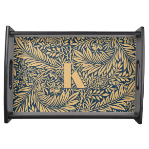 Vintage William Morris Larkspur Pattern Serving Tray