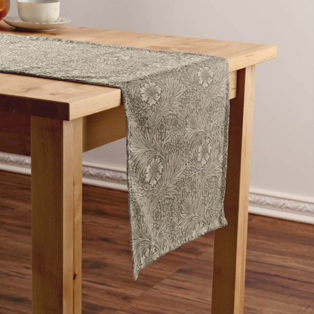 Vintage William Morris Marigold Long Table Runner (In Situ)