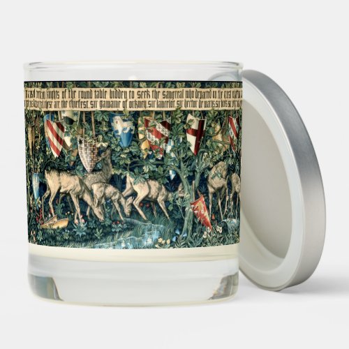 Vintage William Morris Medieval Arthurian Scented Candle