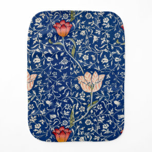 Vintage William Morris Medway Floral Antique 1885 Baby Burp Cloth