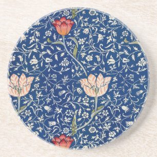 Vintage William Morris Medway Floral Antique 1885 Coaster