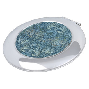 Vintage William Morris Peacock and Dragon   Compact Mirror