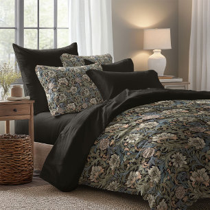 Vintage William Morris pimpernel neutral pastel Duvet Cover