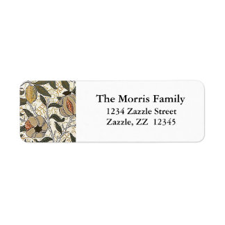 Vintage William Morris Pomegranate Label