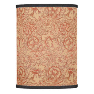 Vintage William Morris Poppy Floral Pattern Lamp Shade