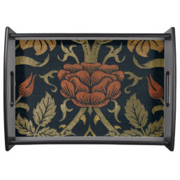 Vintage William Morris Rose and Lily Serving Tray