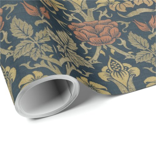 Vintage William Morris Rose and Lily Wrapping Paper