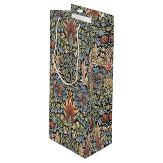Vintage William Morris Snakehead Wine Gift Bag