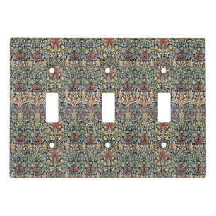 Vintage William Morris Snakeshead Light Switch Cover