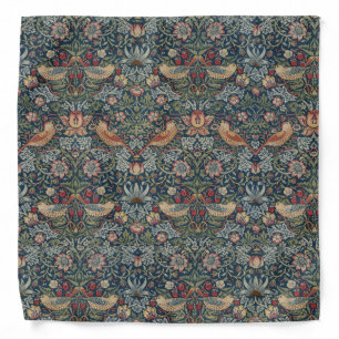 Vintage William Morris Strawberry Thief Bandana