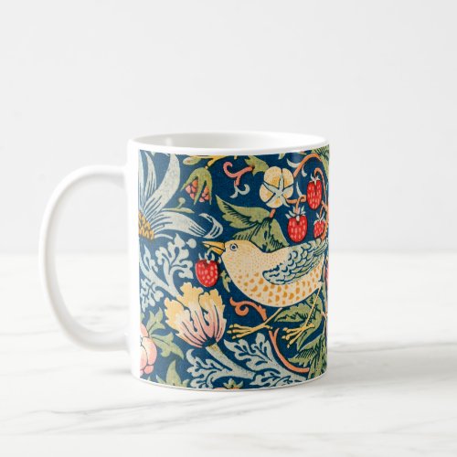 Vintage William Morris Strawberry Thief Retro  Coffee Mug