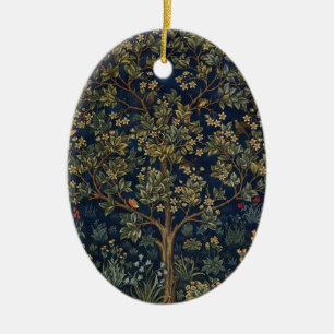Vintage William Morris–Tree of Life Ceramic Ornament