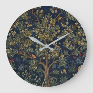 Vintage William Morris–Tree of Life Large Clock