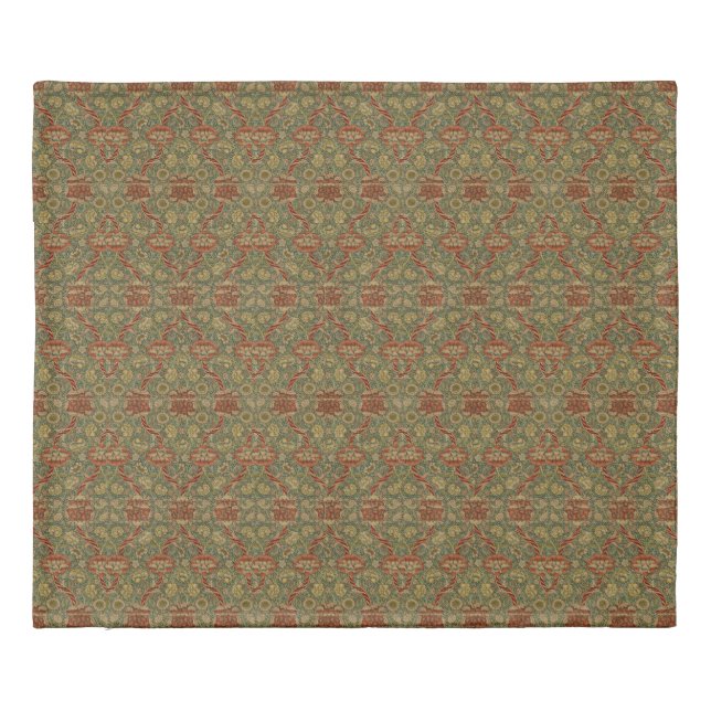 Vintage William Morris Wandle Duvet Cover (Back)