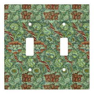Vintage William Morris Wandle Pattern Light Switch Cover