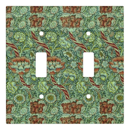Vintage William Morris Wandle Pattern  Light Switch Cover
