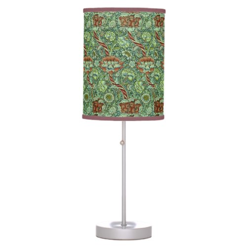 Vintage William Morris Wandle Pattern   Table Lamp